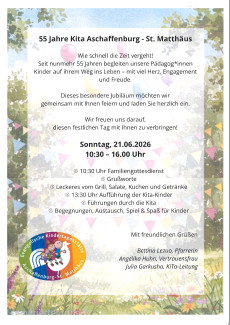 Einladung Kita- und Gemeindefest 2026